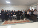 مراسم تقدیر و قدردانی از جناب آقای حسین نورمحمدی مترون بیمارستان مهرمادر
