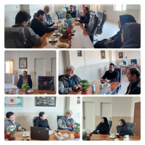 جلسه بررسی وضعیت ارسال و تبادل اطلاعات آزمایشگاه های بیمارستان های تحت پوشش معاونت درمان بر بستر درگاه یکپارچه تبادل اطلاعات سلامت ( دیتاس )