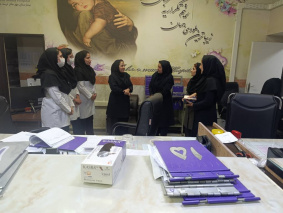 بازدید از بخش‌های بیمارستان مهرمادر با محوریت نظام ارجاع