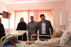 بازدید معاونت درمان از بیمارستان  سجادیه
