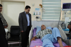 بازدید معاونت درمان از بیمارستان  سجادیه