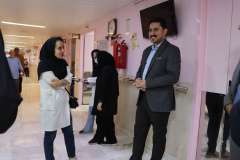 بازدید معاونت درمان از بیمارستان  سجادیه