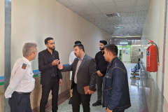 بازدید رئیس دانشکده از شهرستان صالح‌آباد