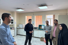 بازدید رئیس دانشکده از شهرستان صالح‌آباد