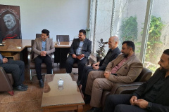 بازدید رئیس دانشکده از شهرستان صالح‌آباد