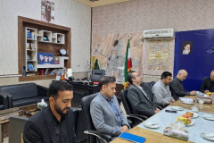 بازدید رئیس دانشکده از شهرستان صالح‌آباد