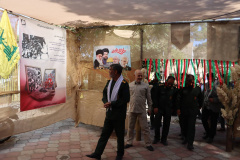 حضور مسئولین شهرستان نمایشگاه دفاع مقدس در دانشکده علوم پزشکی تربت جام