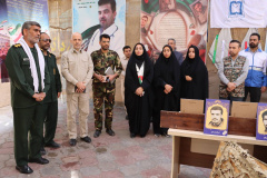 حضور مسئولین شهرستان نمایشگاه دفاع مقدس در دانشکده علوم پزشکی تربت جام