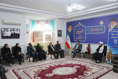 دیدار رئیس و اعضای هیأت‌رئیسه دانشکده علوم پزشکی با امام‌جمعه شهرستان