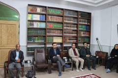 دیدار رئیس و اعضای هیأت‌رئیسه دانشکده علوم پزشکی با امام‌جمعه شهرستان