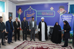 دیدار رئیس و اعضای هیأت‌رئیسه دانشکده علوم پزشکی با امام‌جمعه شهرستان
