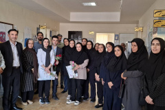 تجلیل از پزشکان شهرستان به مناسبت گرامیداشت روز پزشک