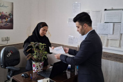 تجلیل از پزشکان شهرستان به مناسبت گرامیداشت روز پزشک