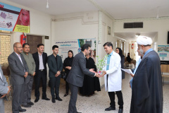 تجلیل از پزشکان شهرستان به مناسبت گرامیداشت روز پزشک
