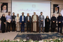 تجلیل از برگزیدگان پرستاری کشوری و شهرستانی