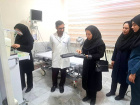 بازدید مدیر پرستاری دانشکده از اورژانس و واحد آموزش به بیمار بیمارستان مهر مادر