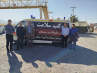 خدمت‌رسانی موکب حاج قاسم سلیمانی بیمارستان سجادیه تربت‌جام به زائران پیاده علی‌بن‌موسی‌الرضا(ع)