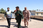 برگزاری مانور دفاع از مقر در دانشکده علوم پزشکی تربت جام به مناسبت هفته دولت
