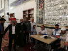 میز خدمت با حضور دکتر رحیمیان، معاونت توسعه و کارشناسان بهداشت دانشکده علوم پزشکی تربت جام