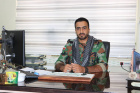 حضور ریاست و کارکنان دانشکده علوم پزشکی تربت جام با لباس بسیجی در محل کار به مناسبت هفته دفاع مقدس