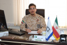حضور ریاست و کارکنان دانشکده علوم پزشکی تربت جام با لباس بسیجی در محل کار به مناسبت هفته دفاع مقدس