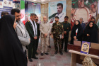 حضور مسئولین شهرستان نمایشگاه دفاع مقدس در دانشکده علوم پزشکی تربت جام