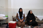 دیدار معاونت بهداشت و امور بانوان دانشکده با خانواده شهید حسین ابراهیمی به مناسبت هفته سالمندان