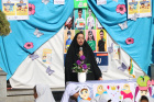 جشنواره هفته غذای سالم و بهداشت دهان و دندان در مدرسه بهار تربت جام با حضور مسئولان و دانش‌آموزان