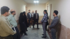 بازدید دکتر شاهیده معاونت درمان دانشکده علوم پزشکی تربت جام از بیمارستان شهدای صالح‌آباد