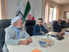 دیدار امام جمعه بخش سمیع‌آباد و معتمدین محلی با دکتر عبدالشکور رسولی‌استادی