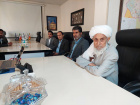 دیدار امام جمعه بخش سمیع‌آباد و معتمدین محلی با دکتر عبدالشکور رسولی‌استادی