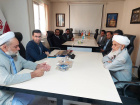دیدار امام جمعه بخش سمیع‌آباد و معتمدین محلی با دکتر عبدالشکور رسولی‌استادی
