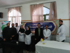 برگزاری میز خدمت دانشکده علوم پزشکی تربت‌جام در نماز جمعه، همزمان با مراسم استقبال از شهید گمنام
