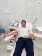 اهدای خون کارکنان دانشکده علوم پزشکی تربت جام بمناسبت گرامیداشت هفته بسیج