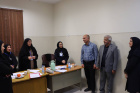 بازدید رئیس حوزه ریاست دانشکده از کانون ارزیابی استخدامی در مرکز آموزشی درمانی سجادیه