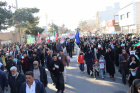 راهپیمایی پرشور و بی نظیر مردم در تربت جام