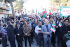 راهپیمایی پرشور و بی نظیر مردم در تربت جام