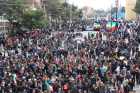 حضور پرشور خانواده بزرگ علوم پزشکی تربت‌جام در راهپیمایی روز جهانی قدس