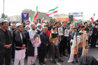 حضور پرشور خانواده بزرگ علوم پزشکی تربت‌جام در راهپیمایی روز جهانی قدس