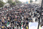 حضور پرشور خانواده بزرگ علوم پزشکی تربت‌جام در راهپیمایی روز جهانی قدس
