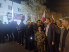 حضور رئیس و کارکنان دانشکده علوم پزشکی تربت‌جام در اجتماع مردمی خیابان المهدی