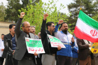 اجتماع باشکوه کادر سلامت تربت‌جام در محکومیت تجاوزات اخیر و تجدید میثاق با آرمان‌های انقلاب