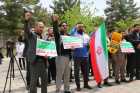 اجتماع باشکوه کادر سلامت تربت‌جام در محکومیت تجاوزات اخیر و تجدید میثاق با آرمان‌های انقلاب