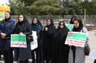 اجتماع باشکوه کادر سلامت تربت‌جام در محکومیت تجاوزات اخیر و تجدید میثاق با آرمان‌های انقلاب