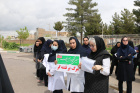 اجتماع باشکوه کادر سلامت تربت‌جام در محکومیت تجاوزات اخیر و تجدید میثاق با آرمان‌های انقلاب