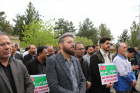 اجتماع باشکوه کادر سلامت تربت‌جام در محکومیت تجاوزات اخیر و تجدید میثاق با آرمان‌های انقلاب