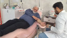 اهدای خون کارکنان اورژانس۱۱۵ تربت جام به مناسبت روز ملی اورژانس