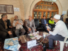 برگزاری میز خدمت و ارتباطات مردمی دانشکده علوم پزشکی تربت جام در مزار شیخ احمد جامی همزمان با نماز جمعه به مناسبت هفته دفاع مقدس