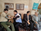 برگزاری میز خدمت و ارتباطات مردمی دانشکده علوم پزشکی تربت جام در مزار شیخ احمد جامی همزمان با نماز جمعه به مناسبت هفته دفاع مقدس