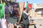 نمایشگاه «عاشقان شهادت» در دانشکده علوم پزشکی تربت‌جام برپا شد